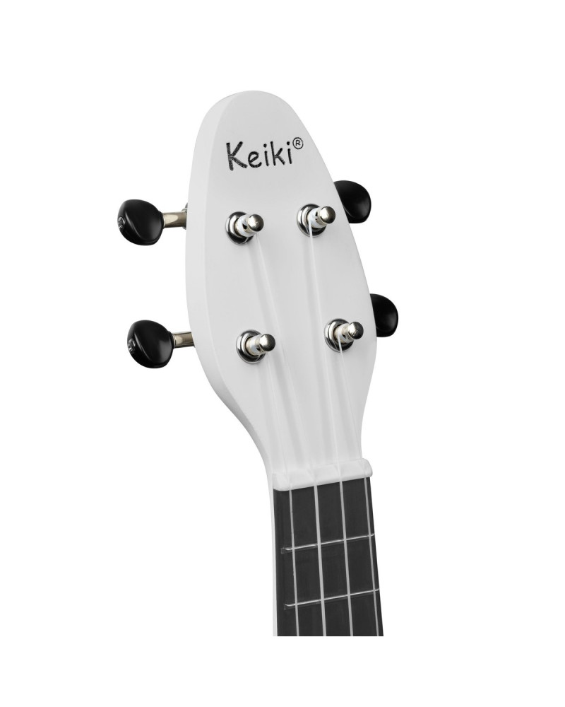 KEIKI K2 Series Soprano Ukulele Set - Agathis / ABS Silent Clouds