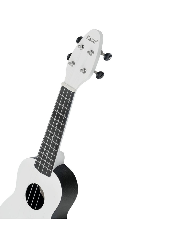 KEIKI K2 Series Soprano Ukulele Set - Agathis / ABS Silent Clouds