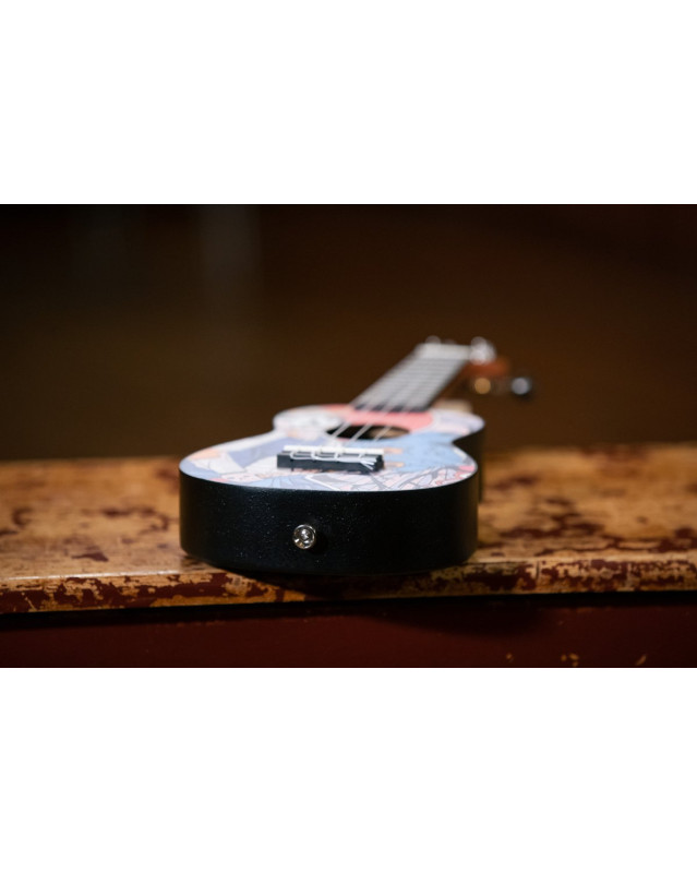 KEIKI K2 Series Soprano Ukulele Set - Agathis / ABS Samurai