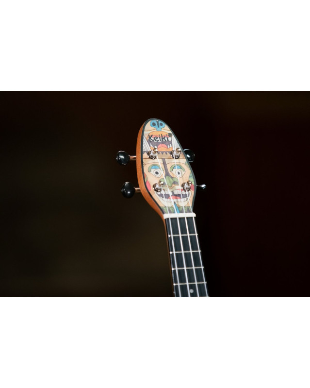 KEIKI K2 Series Soprano Ukulele Set - Agathis / ABS Totem