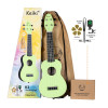 KEIKI K2 Series Soprano Ukulele Set - Agathis / ABS Tomatillo