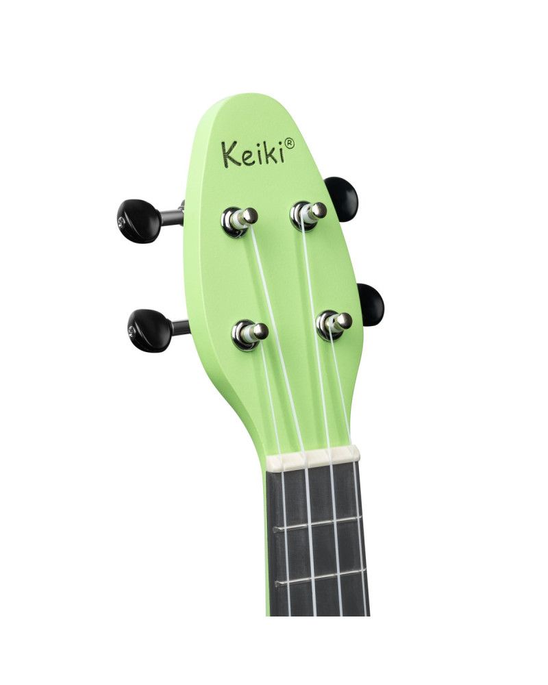 KEIKI K2 Series Soprano Ukulele Set - Agathis / ABS Tomatillo