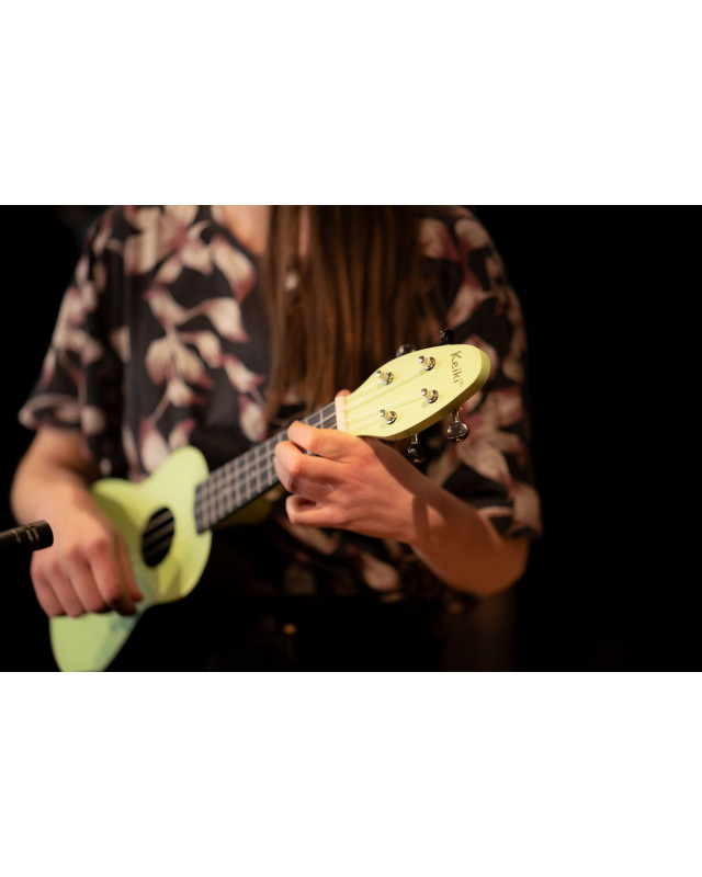 KEIKI K2 Series Soprano Ukulele Set - Agathis / ABS Tomatillo