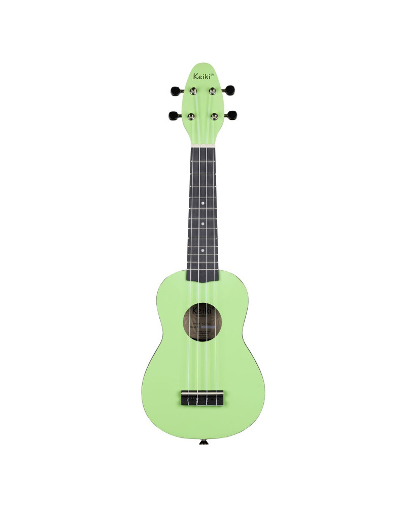 KEIKI K2 Series Soprano Ukulele Set - Agathis / ABS Tomatillo