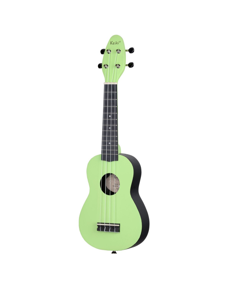 KEIKI K2 Series Soprano Ukulele Set - Agathis / ABS Tomatillo