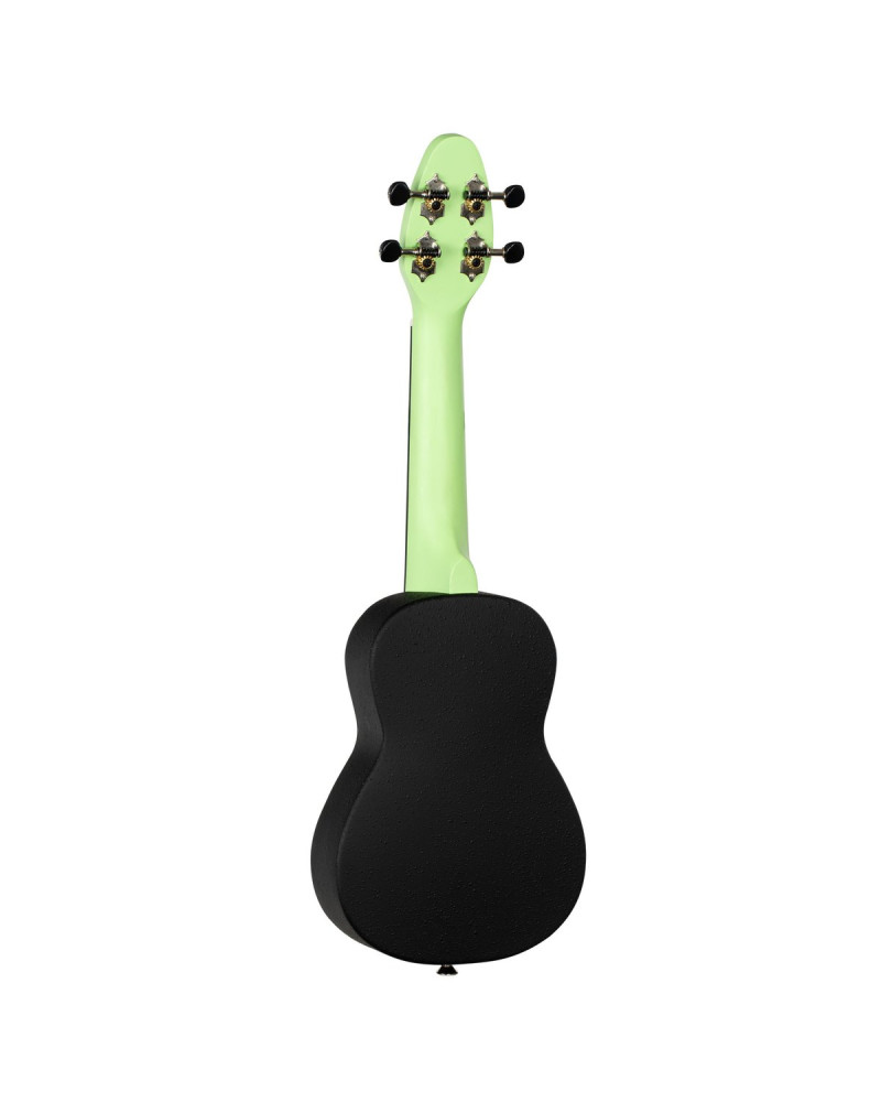 KEIKI K2 Series Soprano Ukulele Set - Agathis / ABS Tomatillo
