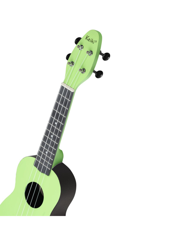 KEIKI K2 Series Soprano Ukulele Set - Agathis / ABS Tomatillo
