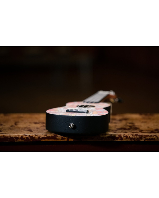KEIKI K2 Series Soprano Ukulele Set - Agathis / ABS Voodoo Puppet