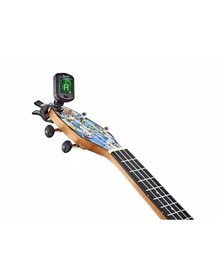 KEIKI K2 Series Soprano Ukulele Set - Agathis / ABS Voodoo Puppet