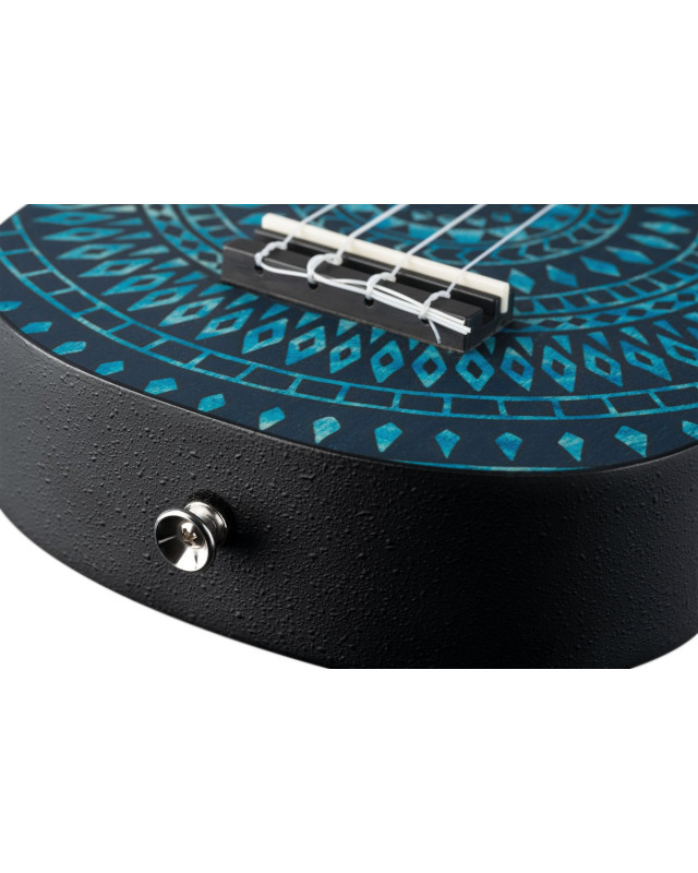 KEIKI K2 Series Superscale Soprano Ukulele Set - Agathis / Blue Kaleidoscope
