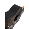 KEIKI K2 Series Superscale Soprano Ukulele Set - Agathis / Orange Kaleidoscope