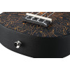KEIKI K2 Series Superscale Soprano Ukulele Set - Agathis / Orange Kaleidoscope