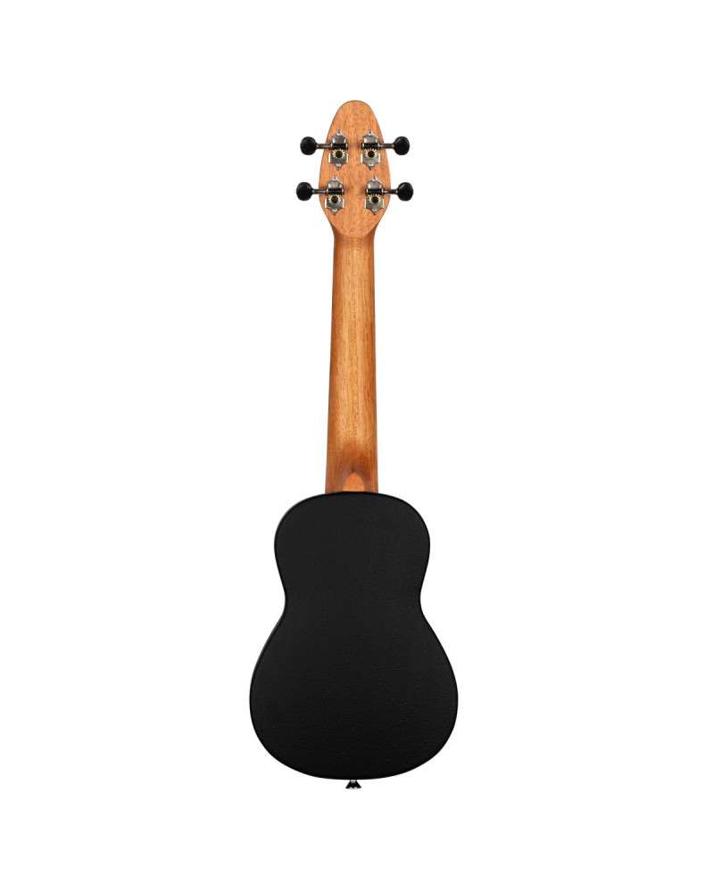 KEIKI K2 Series Superscale Soprano Ukulele Set - Agathis / Orange Kaleidoscope