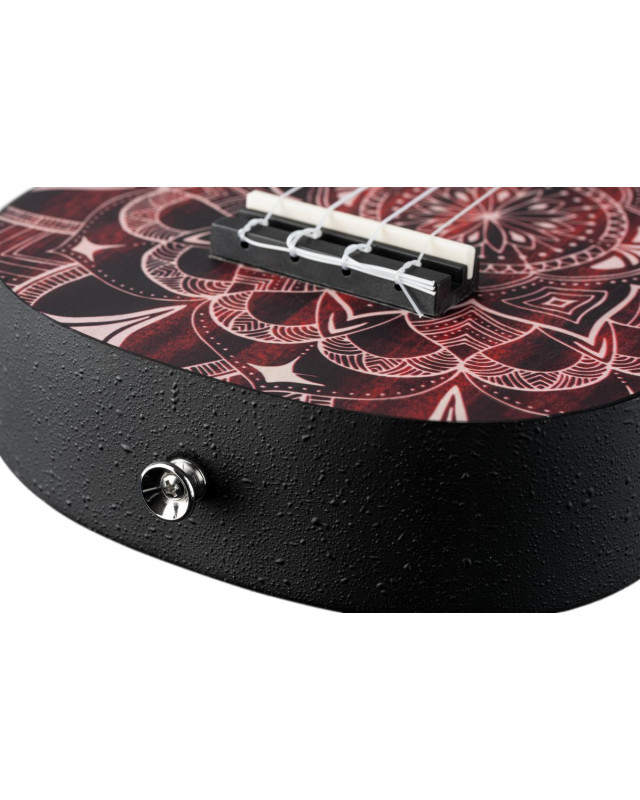 KEIKI K2 Series Superscale Soprano Ukulele Set - Agathis / Red Kaleidoscope