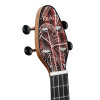 KEIKI K2 Series Superscale Soprano Ukulele Set - Agathis / Red Kaleidoscope