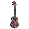 KEIKI K2 Series Superscale Soprano Ukulele Set - Agathis / Red Kaleidoscope