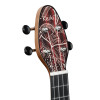 KEIKI K2 Series Superscale Soprano Ukulele Set - Agathis / Red Kaleidoscope