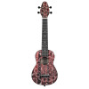KEIKI K2 Series Superscale Soprano Ukulele Set - Agathis / Red Kaleidoscope