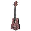 KEIKI K2 Series Superscale Soprano Ukulele Set - Agathis / Red Kaleidoscope