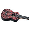 KEIKI K2 Series Superscale Soprano Ukulele Set - Agathis / Red Kaleidoscope