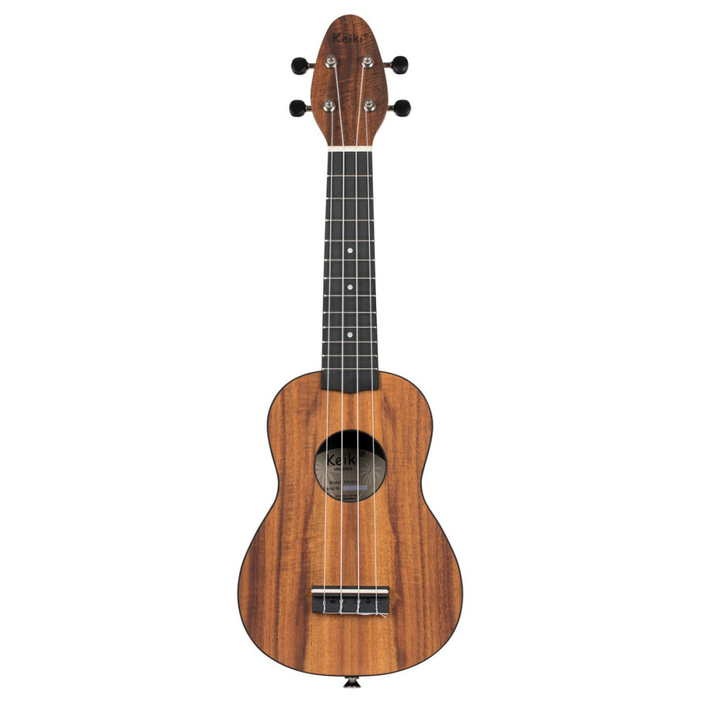 KEIKI K3 Series Soprano Ukulele Set - Acacia Natural / ABS