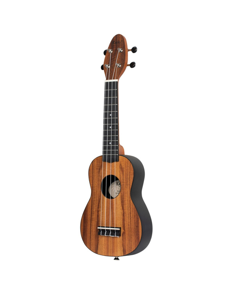 KEIKI K3 Series Soprano Ukulele Set - Acacia Natural / ABS