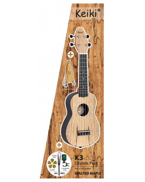KEIKI K3 Series Ukulele Set 