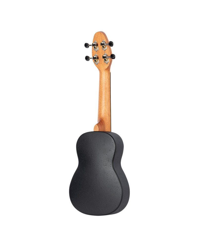 KEIKI K3 Series Soprano Ukulele Lefty Set - Spalted Maple / ABS