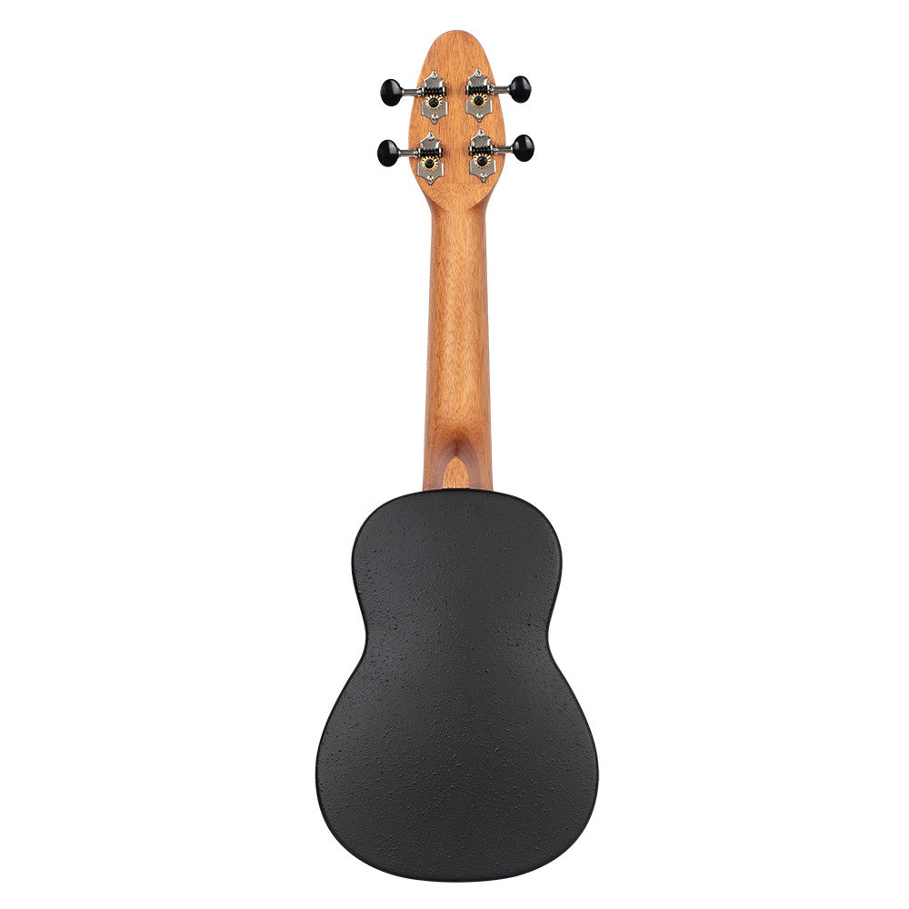 KEIKI K3 Series Soprano Ukulele Lefty Set - Spalted Maple / ABS