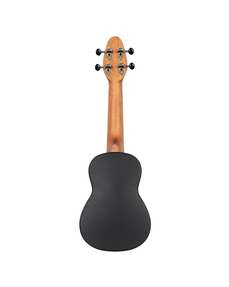 KEIKI K3 Series Soprano Ukulele Lefty Set - Spalted Maple / ABS