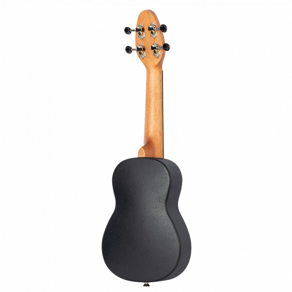 KEIKI K3 Series Soprano Ukulele Lefty Set - Spalted Maple / ABS