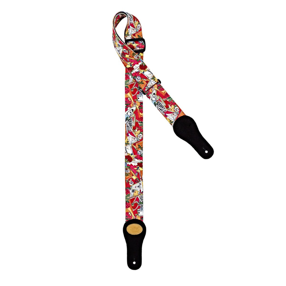 KEIKI Designer Series Nylon Guitar Strap - 