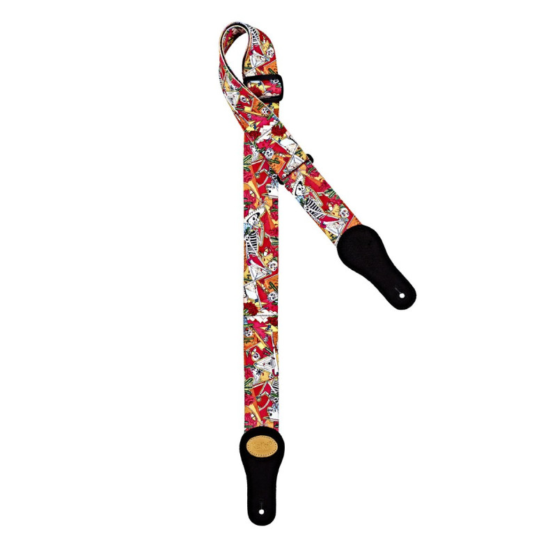 KEIKI Designer Series Nylon Guitar Strap - 
