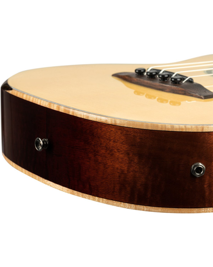Ortega KT-WALKER-V3 Ken Taylor Signature Series Acoustic Bass 4-String - Natural + Gig Bag