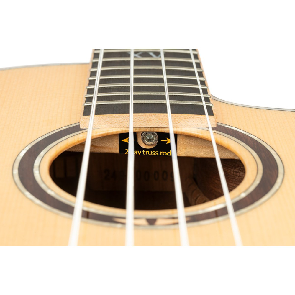 Ortega KT-WALKER-V3 Ken Taylor Signature Series Acoustic Bass 4-String - Natural + Gig Bag