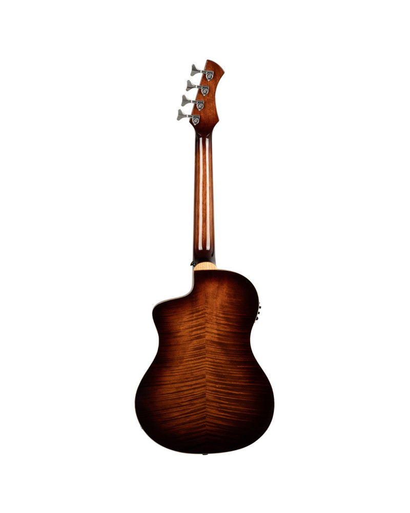 Ortega KT-WALKER-V3 Ken Taylor Signature Series Acoustic Bass 4-String - Natural + Gig Bag