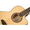 Ortega KTSM2-4 Ken Taylor Signature Series Acoustic Bass 4-String - Natural + Gig Bag