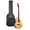 Ortega KTSM2-4 Ken Taylor Signature Series Acoustic Bass 4-String - Natural + Gig Bag