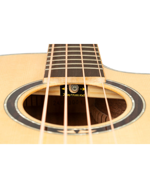 Ortega KTSM2-4 Ken Taylor Signature Series Acoustic Bass 4-String - Natural + Gig Bag