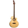 Ortega KTSM2-4 Ken Taylor Signature Series Acoustic Bass 4-String - Natural + Gig Bag