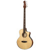 Ortega KTSM2-4 Ken Taylor Signature Series Acoustic Bass 4-String - Natural + Gig Bag