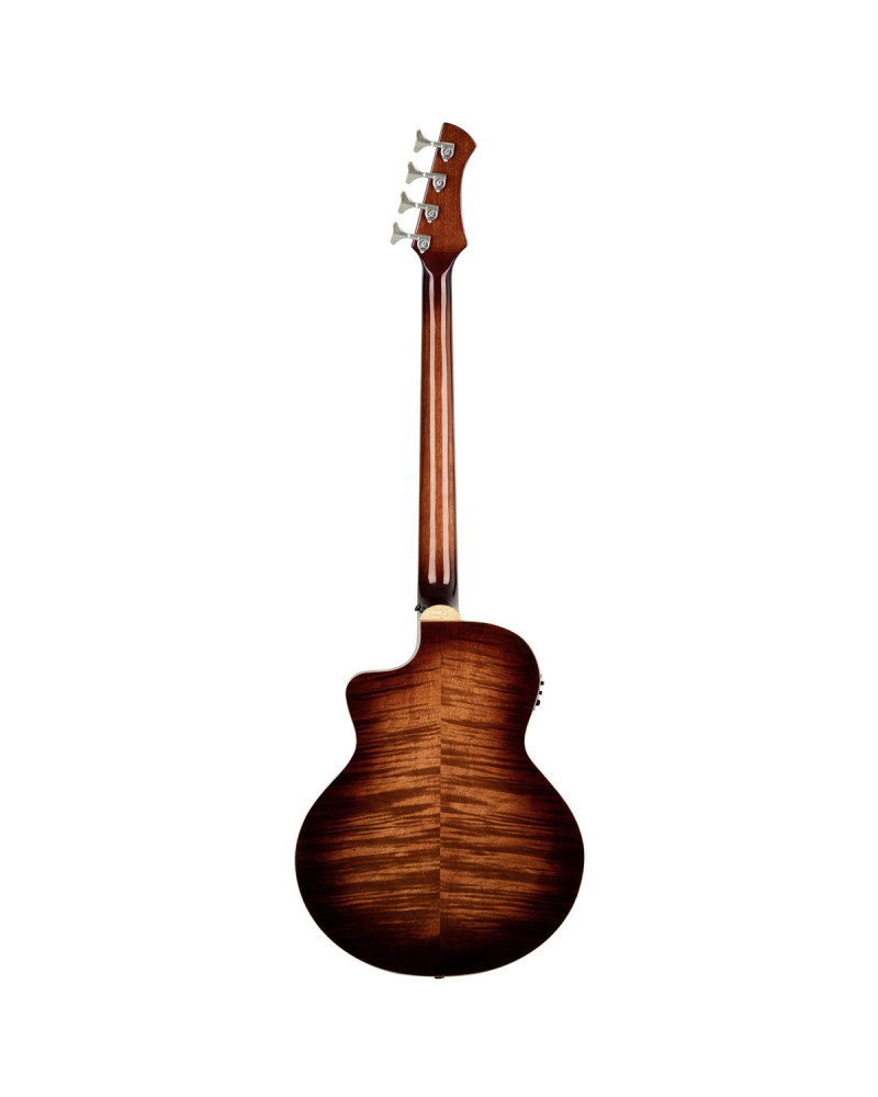 Ortega KTSM2-4 Ken Taylor Signature Series Acoustic Bass 4-String - Natural + Gig Bag