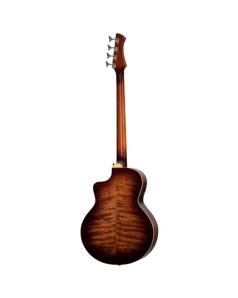 Ortega KTSM2-4 Ken Taylor Signature Series Acoustic Bass 4-String - Natural + Gig Bag