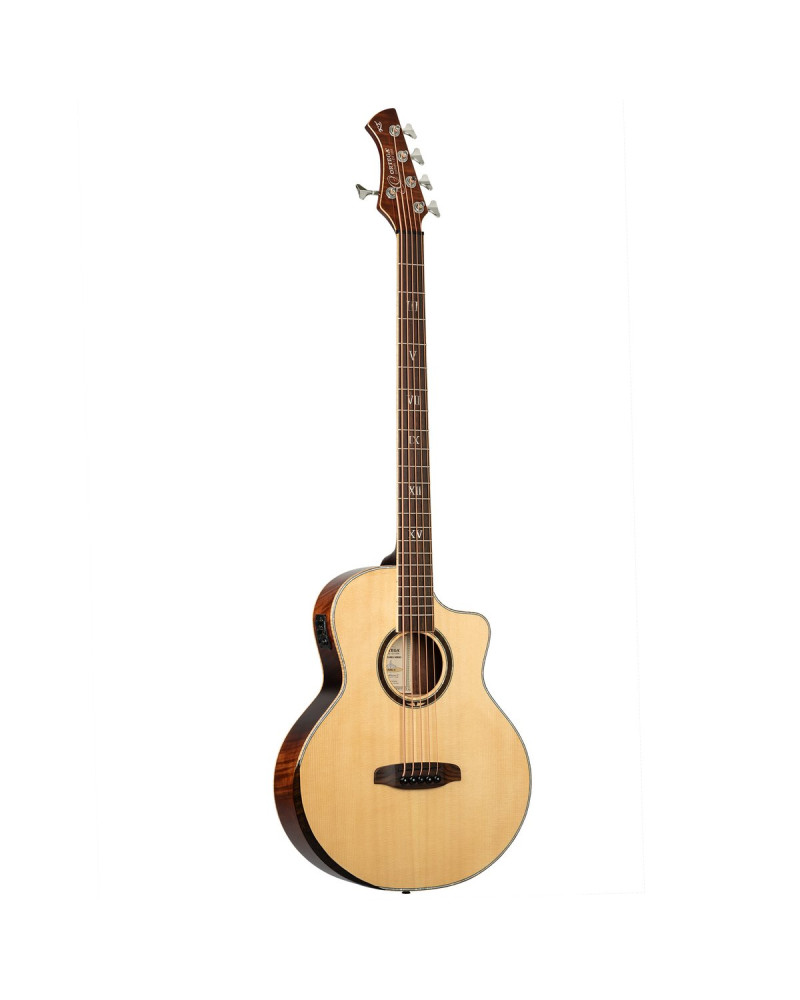 Ortega KTSM2-5 Ken Taylor Signature Series Acoustic Bass 5-String - Natural + Gig Bag