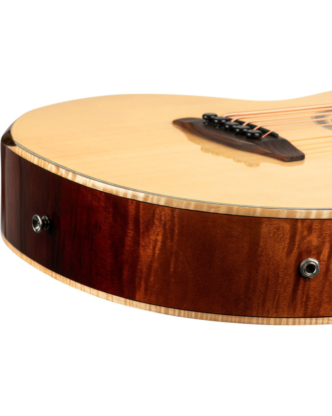 Ortega KTSM2-5 Ken Taylor Signature Series Acoustic Bass 5-String - Natural + Gig Bag