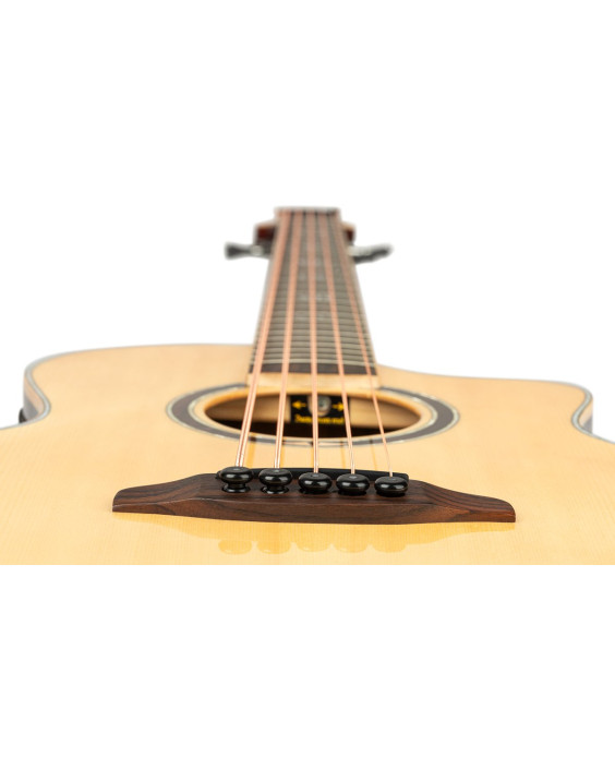 Ortega KTSM2-5 Ken Taylor Signature Series Acoustic Bass 5-String - Natural + Gig Bag