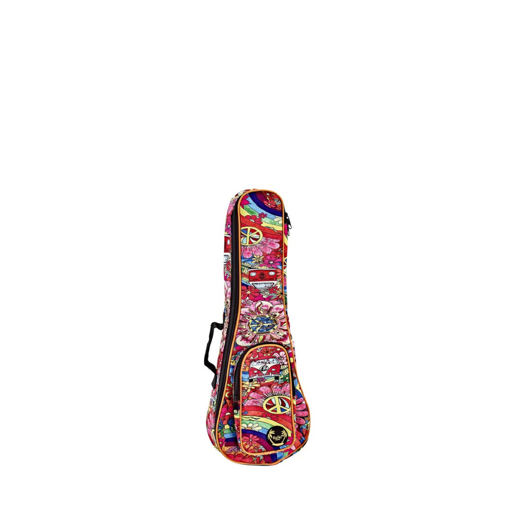 KEIKI Designer Series Concert Ukulele Bag - Peace '68