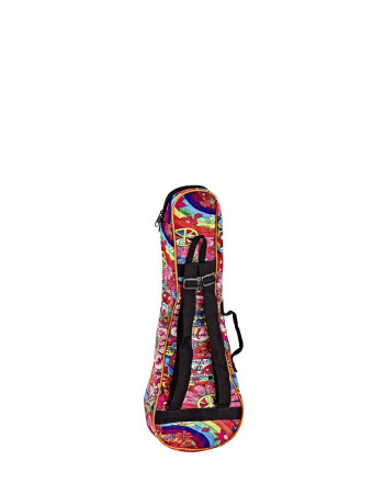 KEIKI Designer Series Concert Ukulele Bag - Peace '68