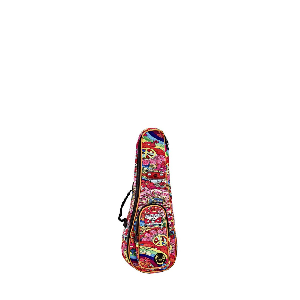 KEIKI Designer Series Soprano Ukulele Bag - Peace '68