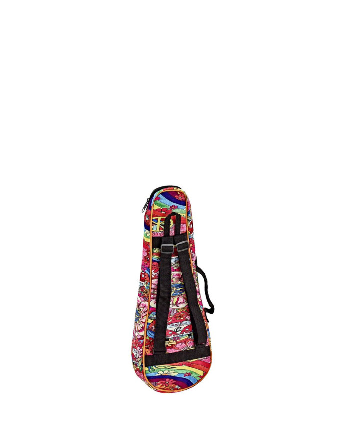 KEIKI Designer Series Soprano Ukulele Bag - Peace '68